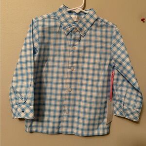 Cecil and Lou Blue Striped Button Down Shirt